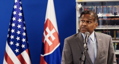 Gautam Rana, the Ambassador of the United States of America to the Slovak Republic