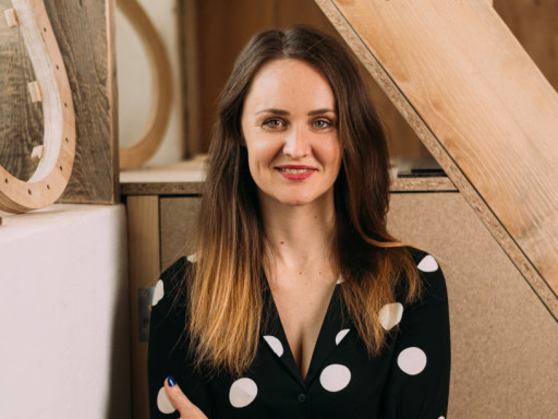 Portrait of content strategist and copywriter Michel Struhárová, Source: Matej Kmeť